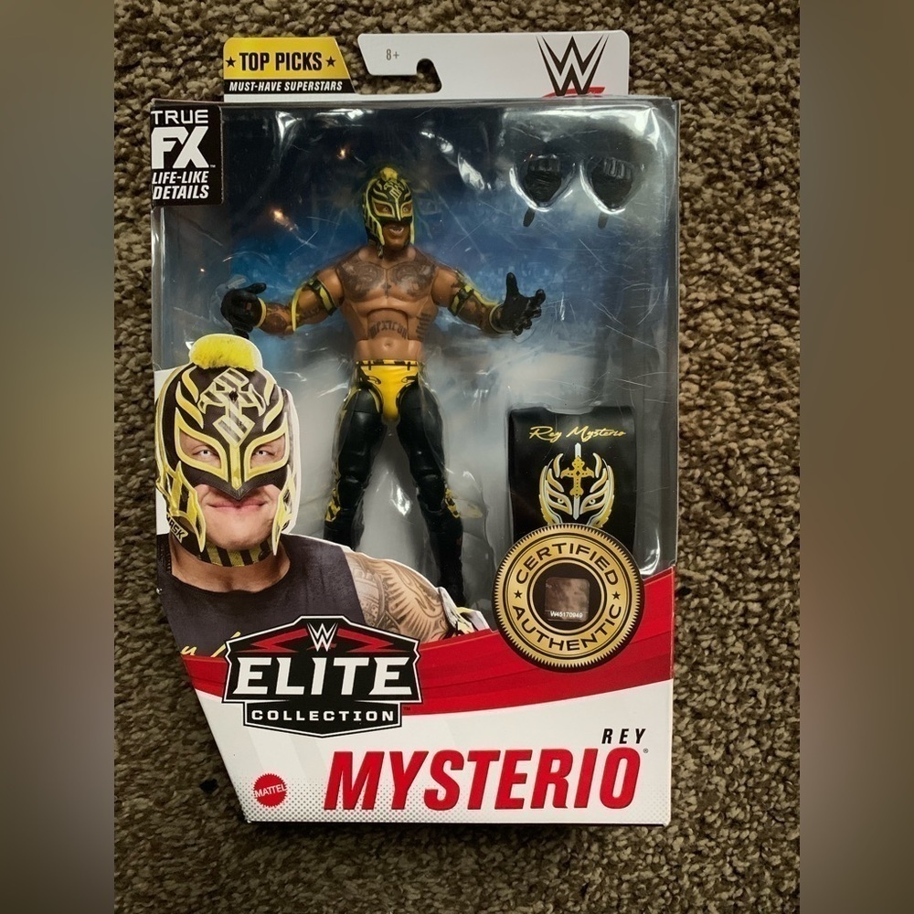 WWE Mattel Top Picks True FX Elite Collection Rey Mysterio